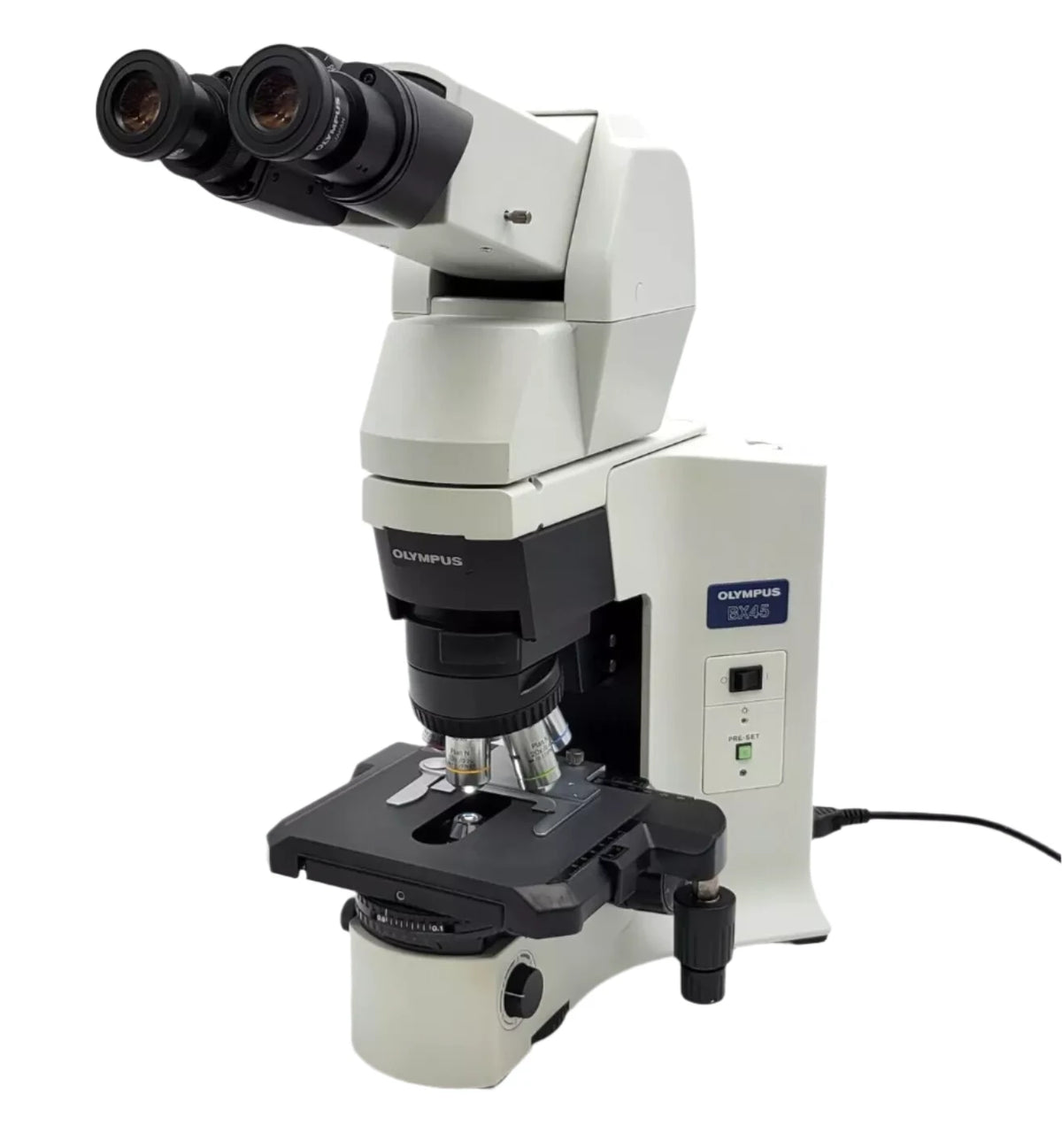 Rolex Microscope Olympus Microscope BX45 with 2x and Tilting Telescoping Head for Patho