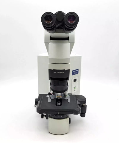 Olympus Microscope BX45 with 2x and Tilting Telescoping Head for Pathology/Mohs - microscopemarketplace