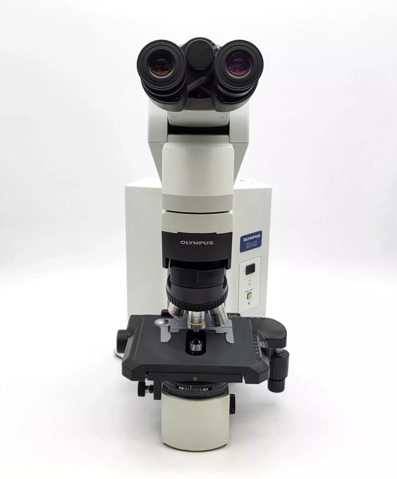 Olympus Microscope BX45 with 2x and Tilting Telescoping Head for Pathology/Mohs - microscopemarketplace