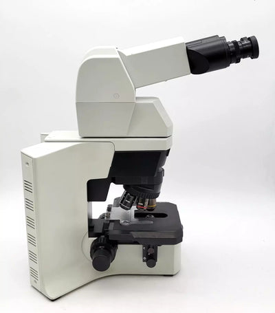 Olympus Microscope BX45 with Fluorites & Tilting Telescoping Head Pathology/Mohs - microscopemarketplace