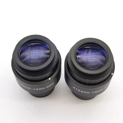 Zeiss Microscope Primo Star Eyepiece Pair WF 10x/18 415500-1500-000 - microscopemarketplace