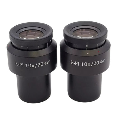 Zeiss Microscope Eyepiece Pair E-Pl 10x/20 444232-9904 - microscopemarketplace