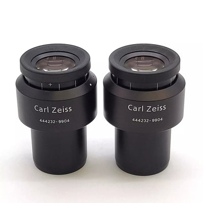 Zeiss Microscope Eyepiece Pair E-Pl 10x/20 444232-9904 - microscopemarketplace