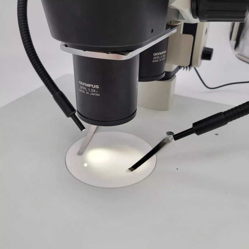 Olympus Stereo Microscope SZX10 with Dual Nosepiece & Trinocular Head - microscopemarketplace