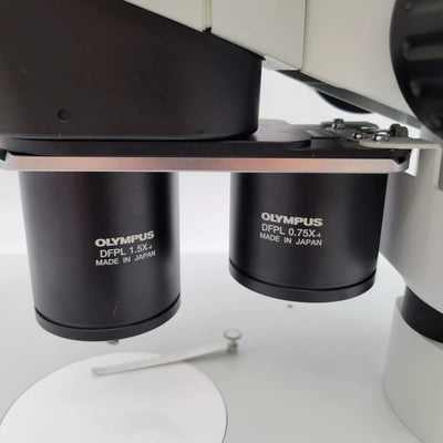 Olympus Stereo Microscope SZX10 with Dual Nosepiece & Trinocular Head - microscopemarketplace