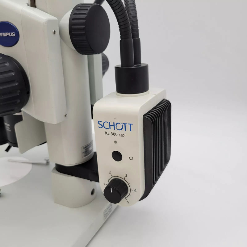 Olympus Stereo Microscope SZX10 with Dual Nosepiece & Trinocular Head - microscopemarketplace