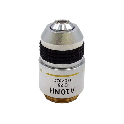 Olympus Microscope Objective A 10x NH Negative High Phase Contrast A10NH - microscopemarketplace