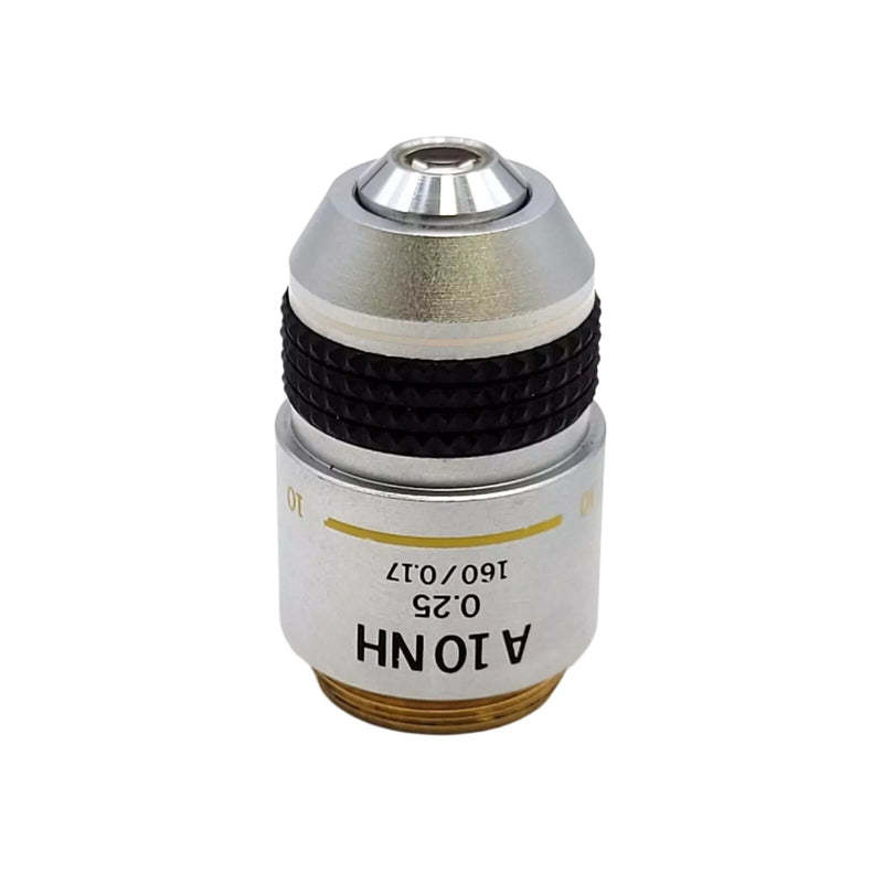 Olympus Microscope Objective A 10x NH Negative High Phase Contrast A10NH - microscopemarketplace