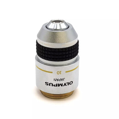 Olympus Microscope Objective A 10x NH Negative High Phase Contrast A10NH - microscopemarketplace