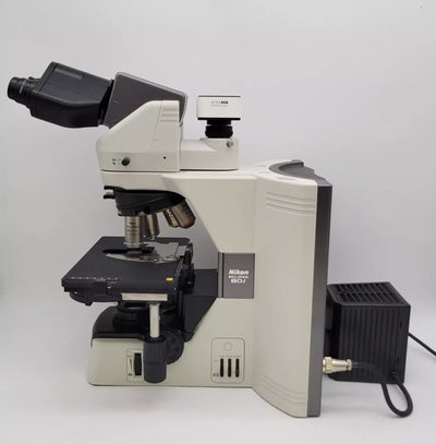 Nikon Microscope Eclipse 80i with DIC and Camera - microscopemarketplace