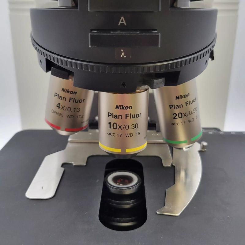 Nikon Microscope Eclipse 80i with DIC and Camera - microscopemarketplace