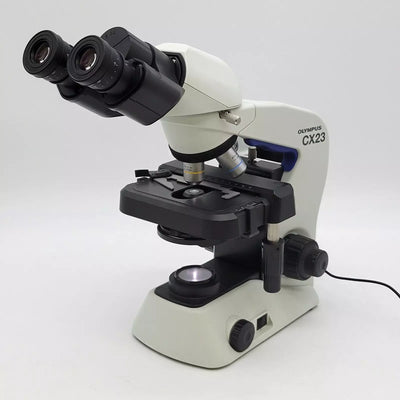 Olympus Microscope CX23 LED with 4x, 10x, 40x, and 100x Oil - microscopemarketplace