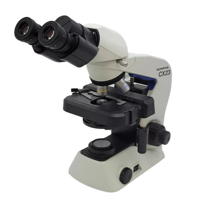 Olympus Microscope CX23 LED with 4x, 10x, 40x, and 100x Oil - microscopemarketplace