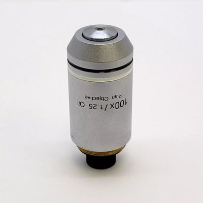 Olympus Microscope Objective Plan 100x Oil for CX22 & CX23 PL100XO - microscopemarketplace