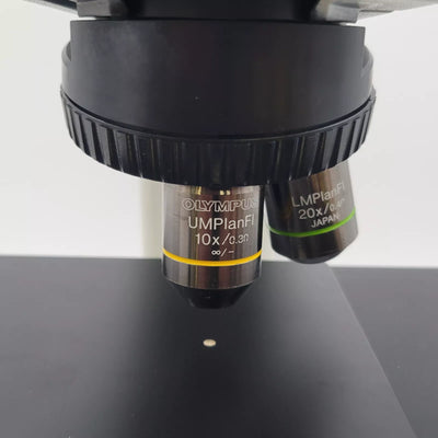 Olympus Microscope MX51 Semiconductor Inspection Metallurgy with Trinocular Head - microscopemarketplace