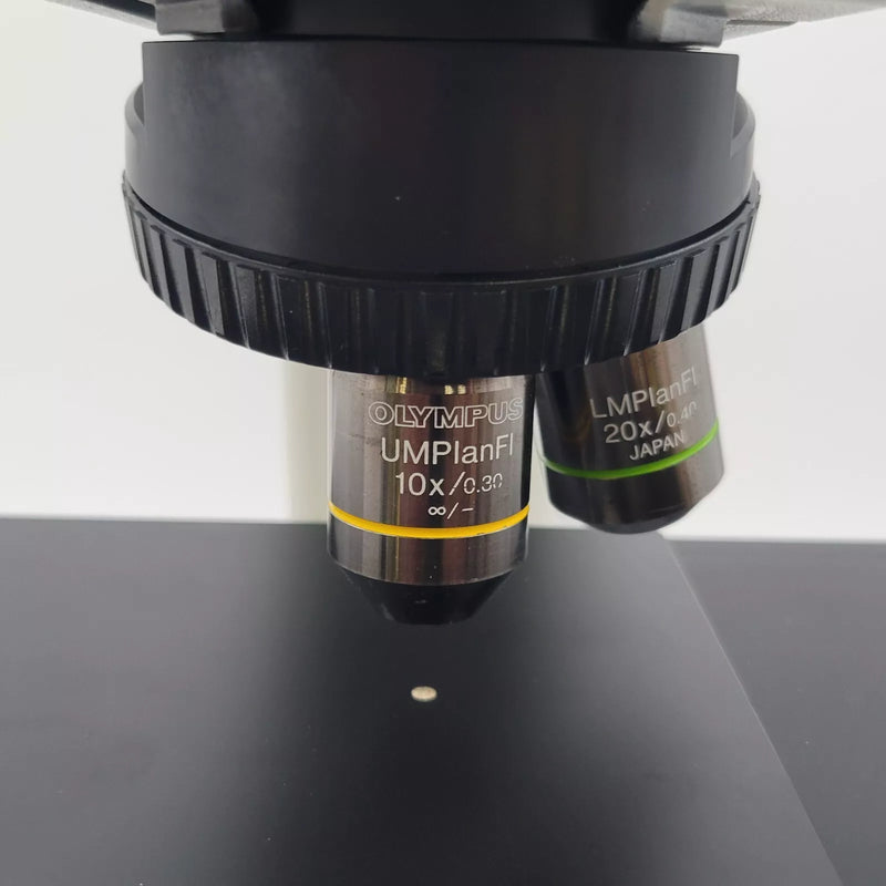 Olympus Microscope MX51 Semiconductor Inspection Metallurgy with Trinocular Head - microscopemarketplace