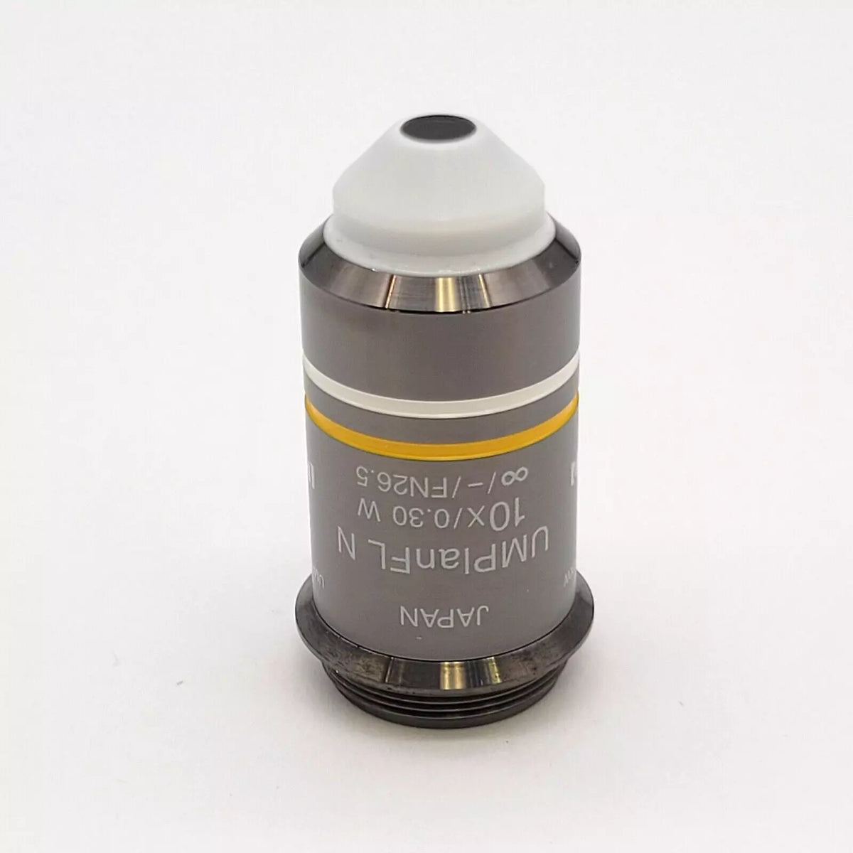 Microscope Objective Immersion Color Code Olympus Microscope Objective UMPlanFL N 10x W Water Immersion