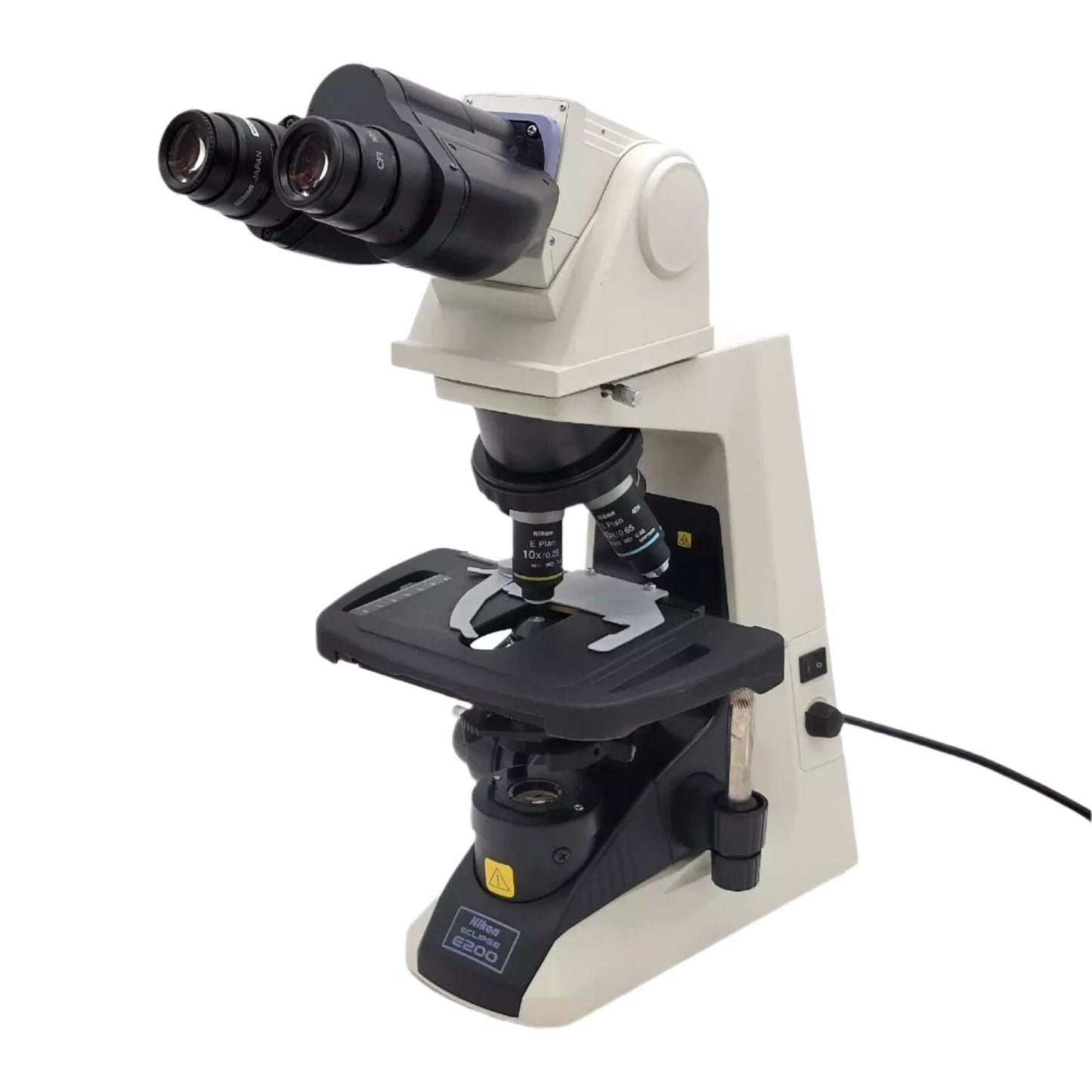 Nikon Microscope E200 LED with 2x and Tilting Ergo Head for Pathology - microscopemarketplace