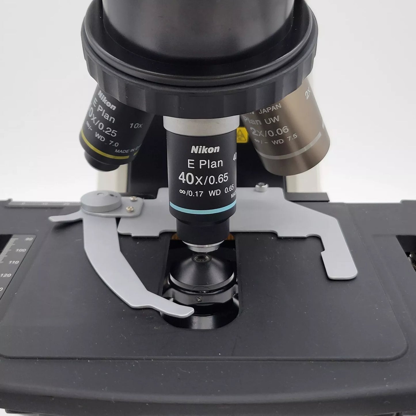 Nikon Microscope E200 LED with 2x and Tilting Ergo Head for Pathology - microscopemarketplace