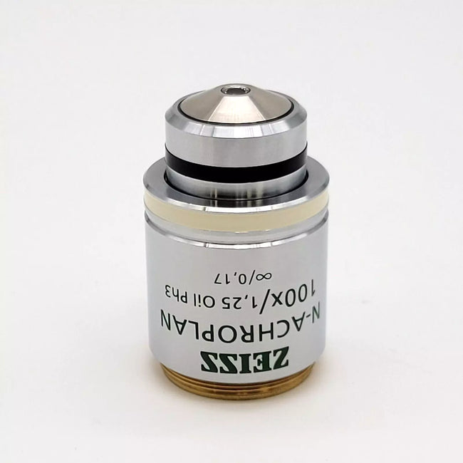 Zeiss Microscope Objective N Achroplan 100x 1.25 Oil Ph3 M27 420991-9910