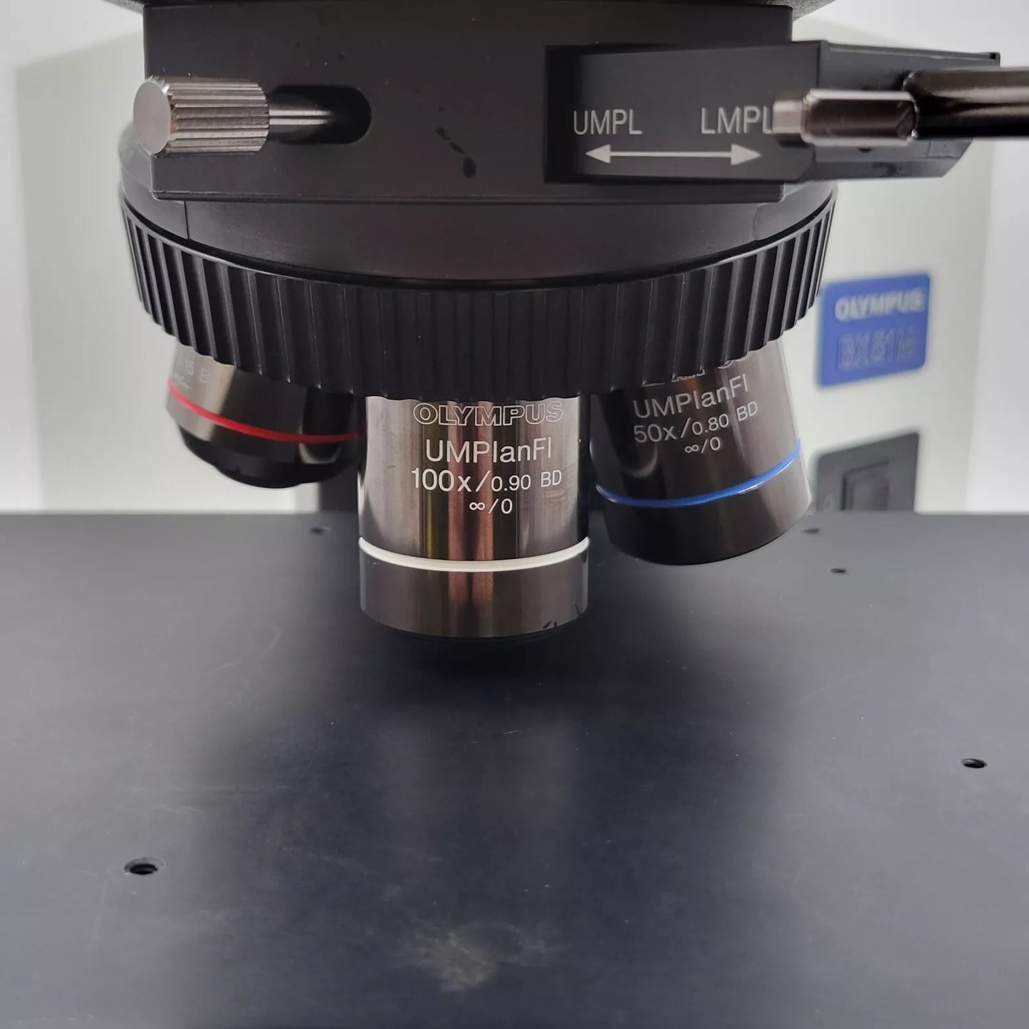 Olympus Microscope BX51M Metallurgical with Polarization & DIC