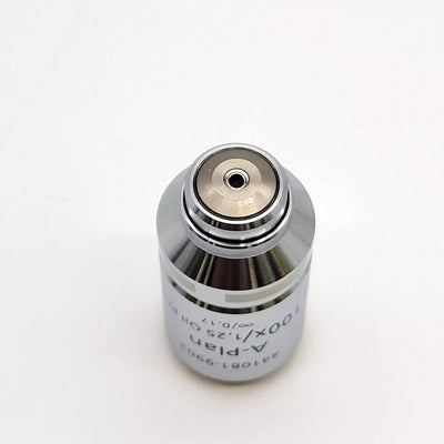 Zeiss Microscope Objective A-Plan 100x 1.25 Oil Ph3 441081-9903 Phase Contrast - microscopemarketplace