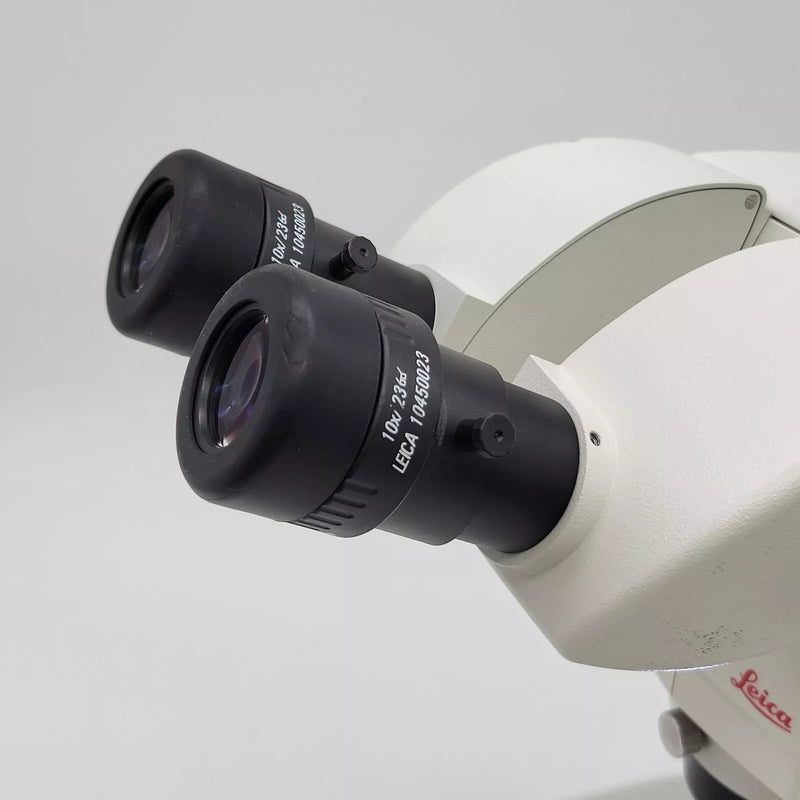 Leica Stereo Microscope M80 Trinocular w. Transmitted/Reflected LED Light Stand - microscopemarketplace