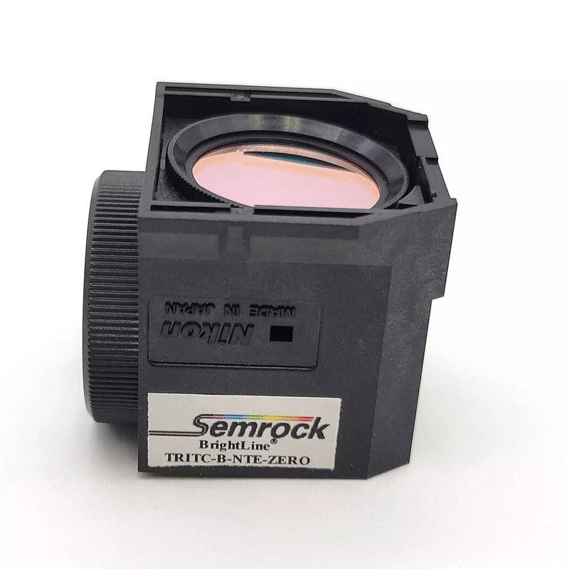 Nikon Microscope Fluorescence Filter Cube TRITC Semrock - microscopemarketplace