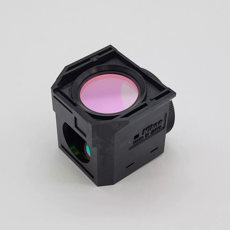 Nikon Microscope Fluorescence Filter Cube TRITC Semrock - microscopemarketplace