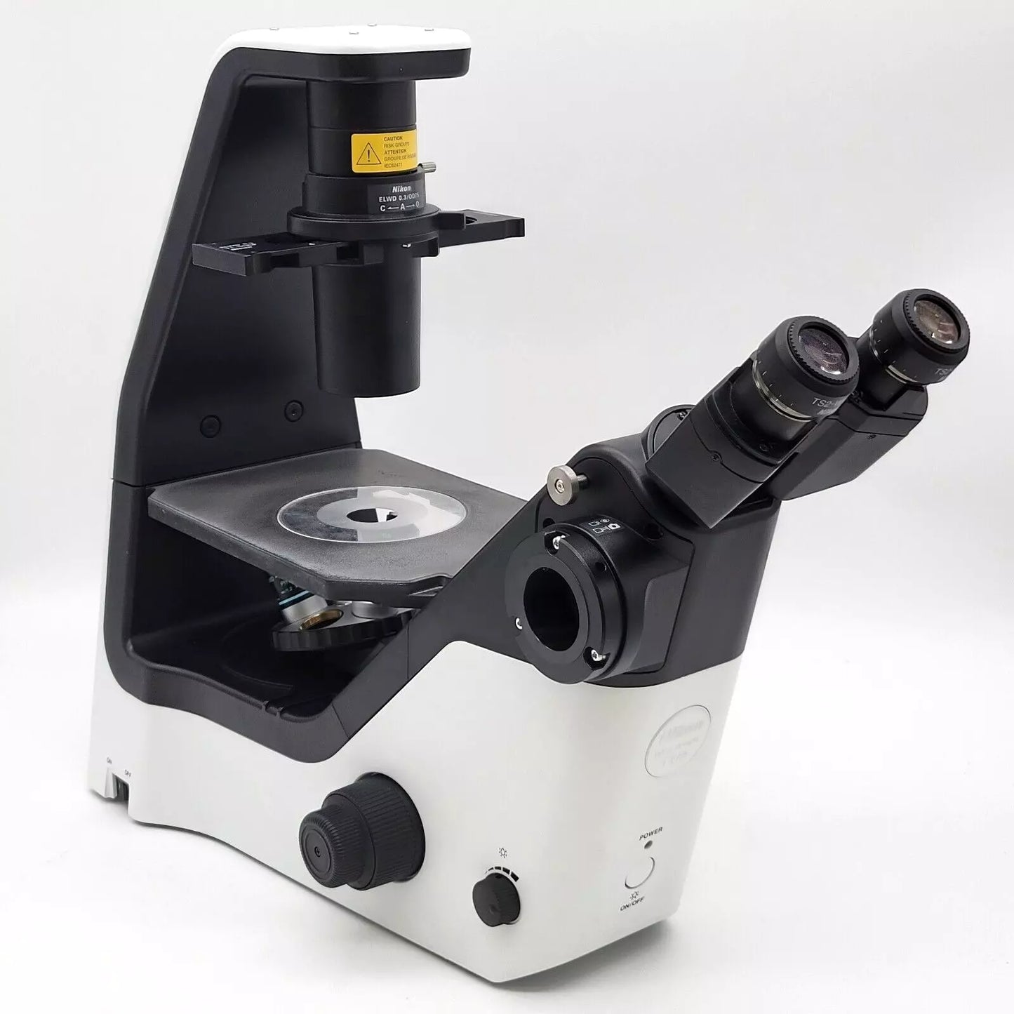 Nikon Microscope Eclipse Ts2 Inverted with Phase Contrast & Photo Port | Tissue Culture - microscopemarketplace