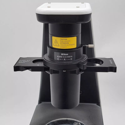 Nikon Microscope Eclipse Ts2 Inverted with Phase Contrast & Photo Port | Tissue Culture - microscopemarketplace