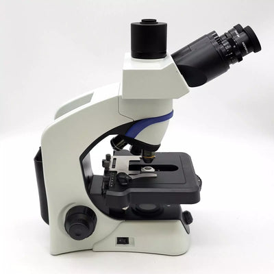 Olympus Microscope CX43 with Phase Contrast, Fluorites, & Trinocular Head - microscopemarketplace