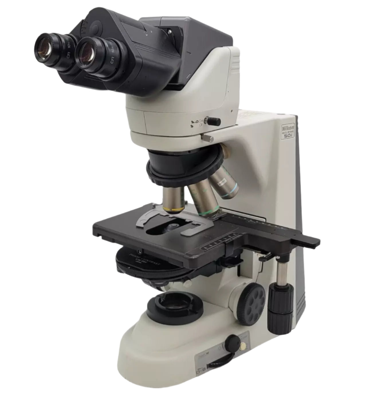 Nikon Microscope Eclipse 50i with Phase Contrast & Fluorite Objectives