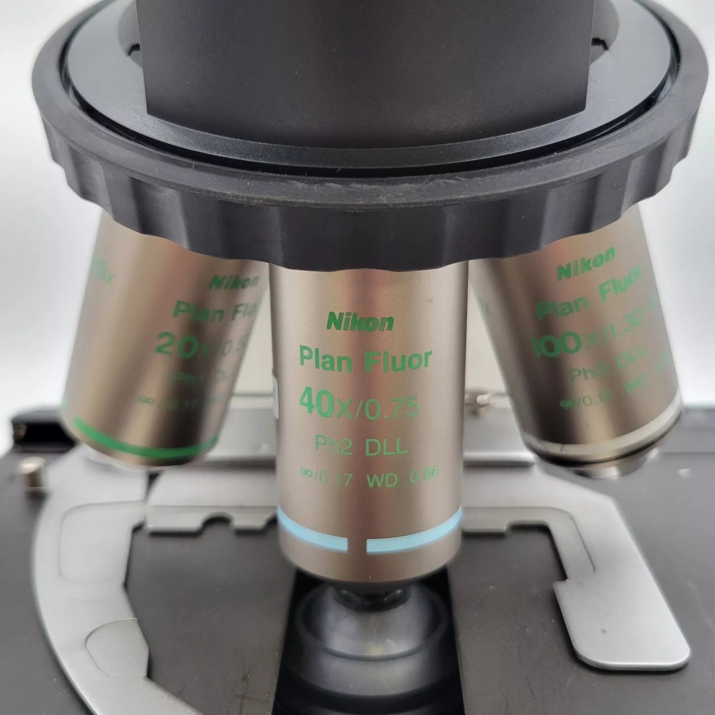 Nikon Microscope Eclipse 50i with Phase Contrast & Fluorite Objectives