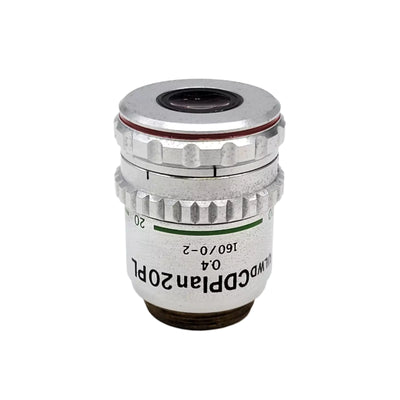 Olympus Microscope Objective ULWD CDPlan 20PL 20x Phase Contrast - microscopemarketplace