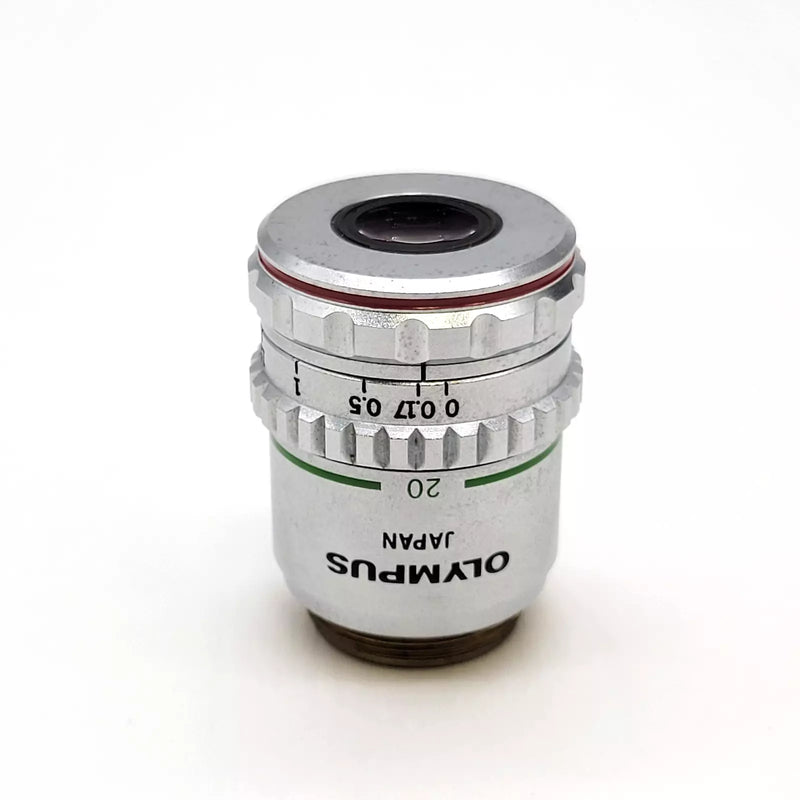 Olympus Microscope Objective ULWD CDPlan 20PL 20x Phase Contrast - microscopemarketplace