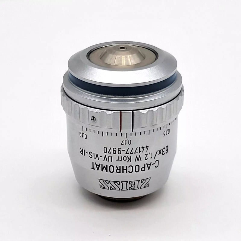 63x Object Microscope Zeiss Microscope Objective C-Apochromat 63x 1.2 W Corr UV-VIS-IR 441777 ...