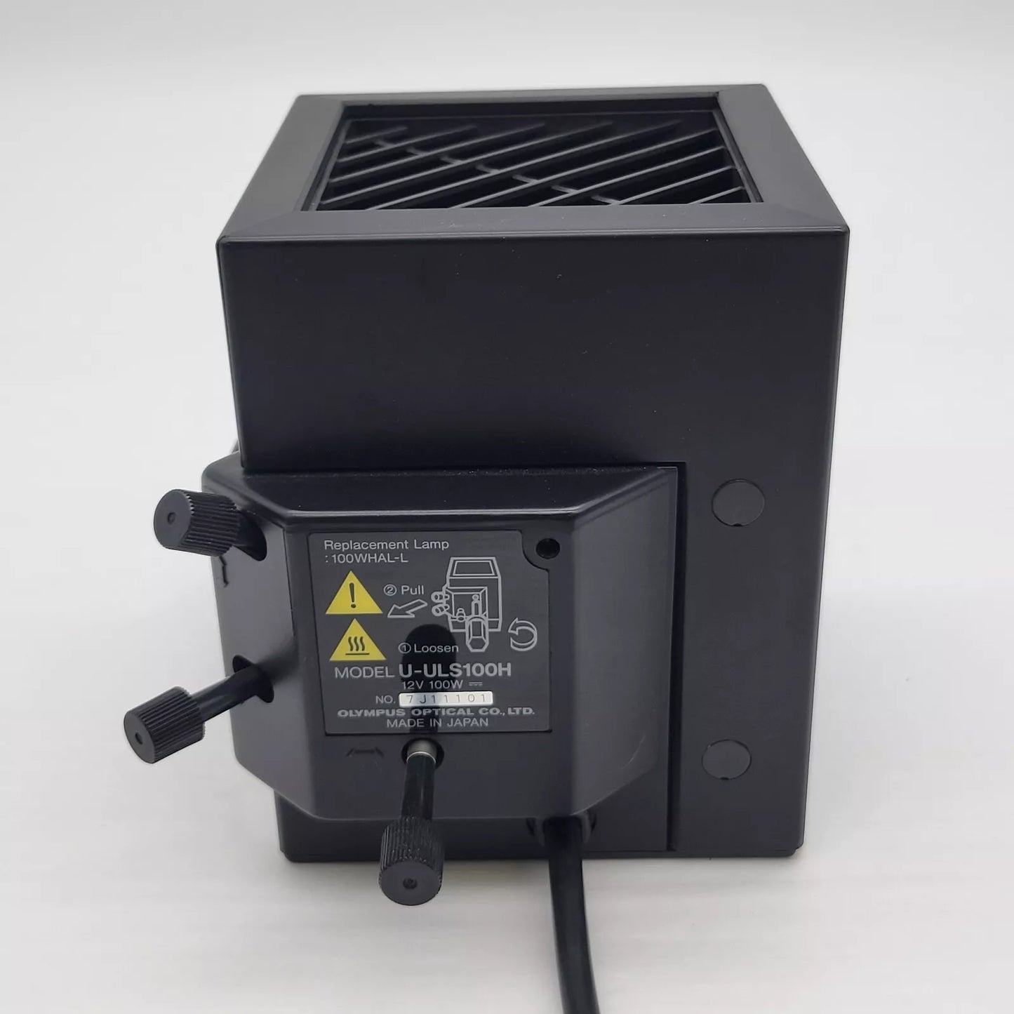 Olympus Microscope Lamphouse Halogen 12V 100W U-ULS100H & U-ULH - microscopemarketplace