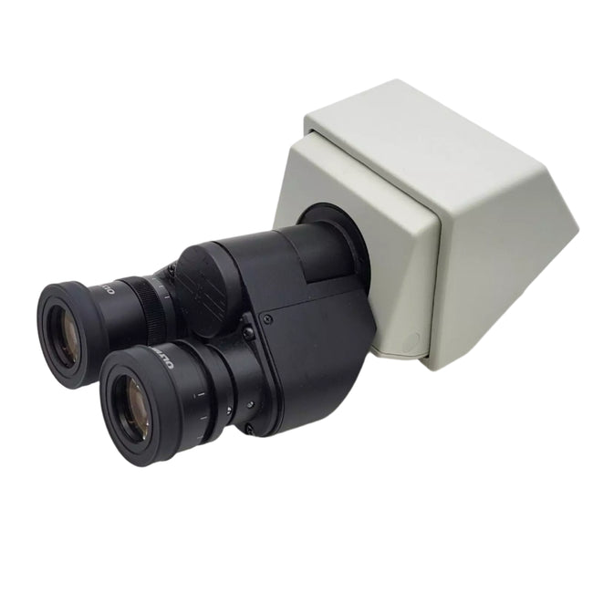 Olympus Microscope U-CTBI Tilting Binocular Head with Eyepieces for CX - microscopemarketplace