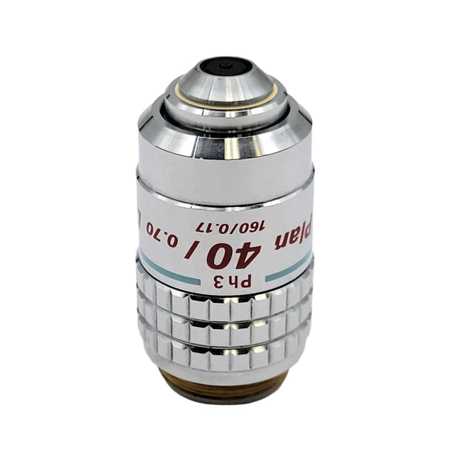 Nikon Microscope Objective Plan 40x DL Ph3 160/0.17 Phase Contrast - microscopemarketplace