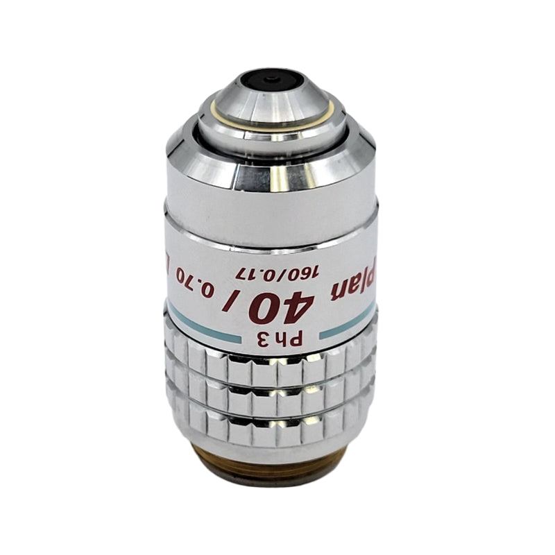 Nikon Microscope Objective Plan 40x DL Ph3 160/0.17 Phase Contrast - microscopemarketplace