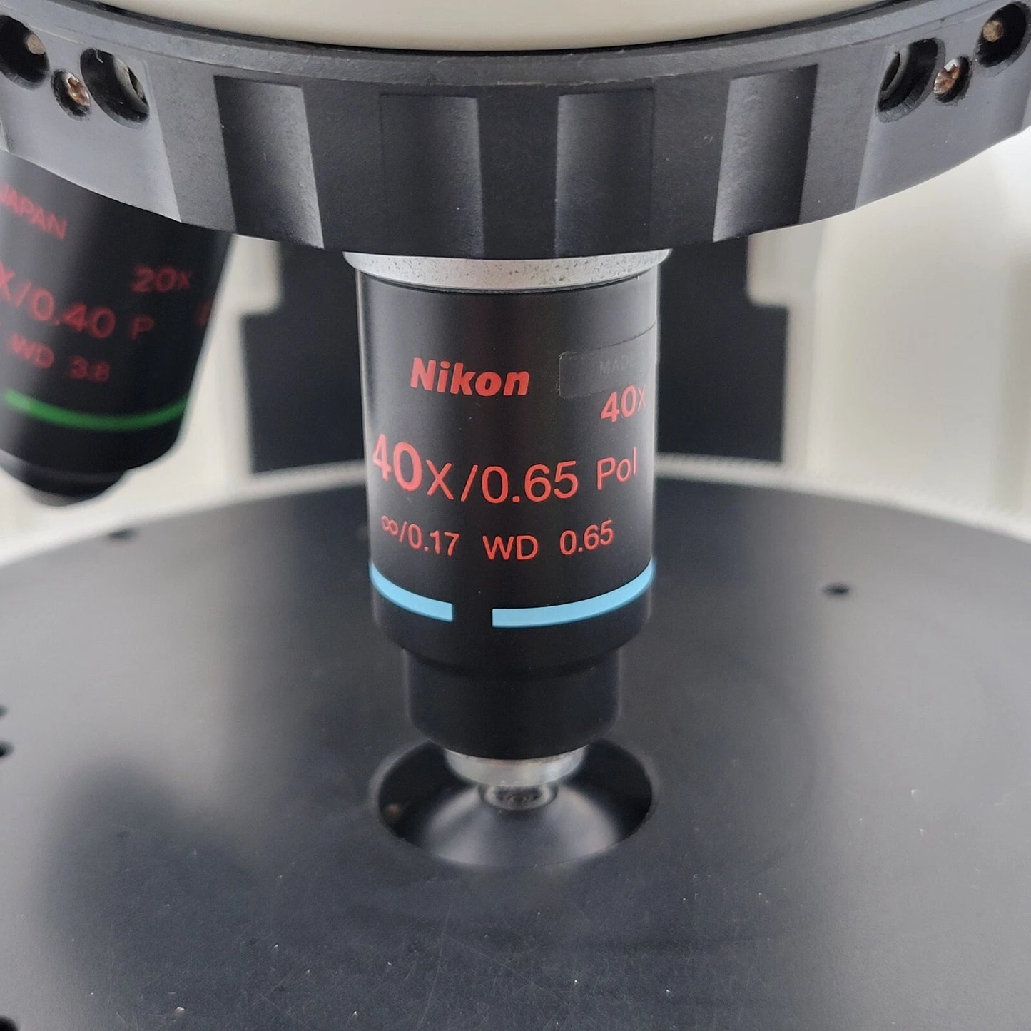 Nikon Microscope Eclipse E400 Pol with Trinocular Head - microscopemarketplace