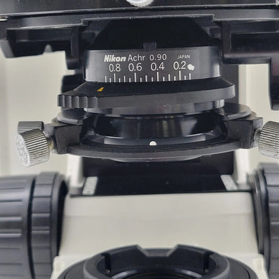 Nikon Microscope Eclipse E400 Pol with Trinocular Head - microscopemarketplace