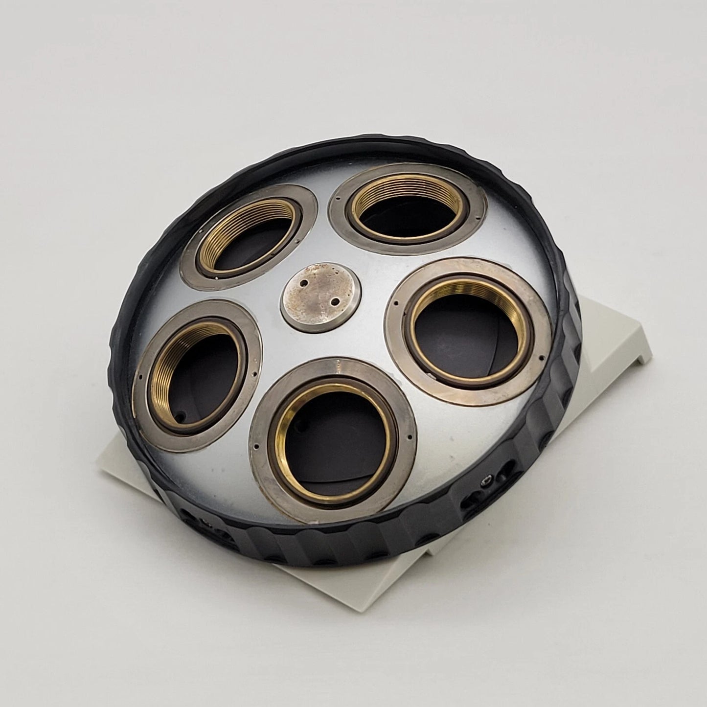 Nikon Microscope Quintuple Pol Nosepiece for Eclipse E400 Pol Polarizing - microscopemarketplace