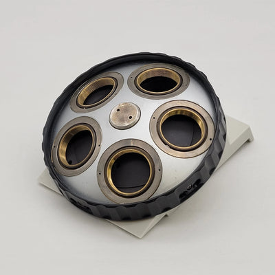 Nikon Microscope Quintuple Pol Nosepiece for Eclipse E400 Pol Polarizing - microscopemarketplace