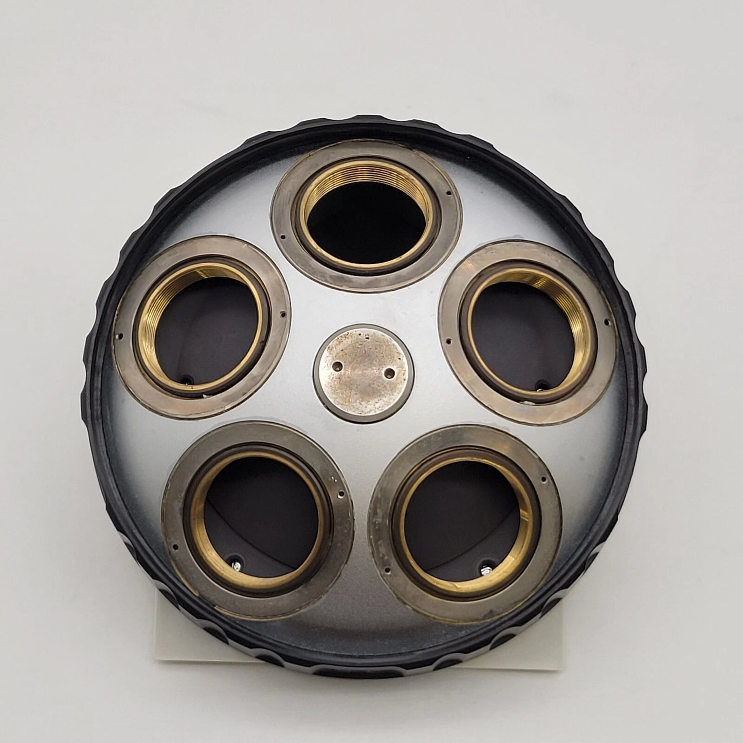 Nikon Microscope Quintuple Pol Nosepiece for Eclipse E400 Pol Polarizing - microscopemarketplace