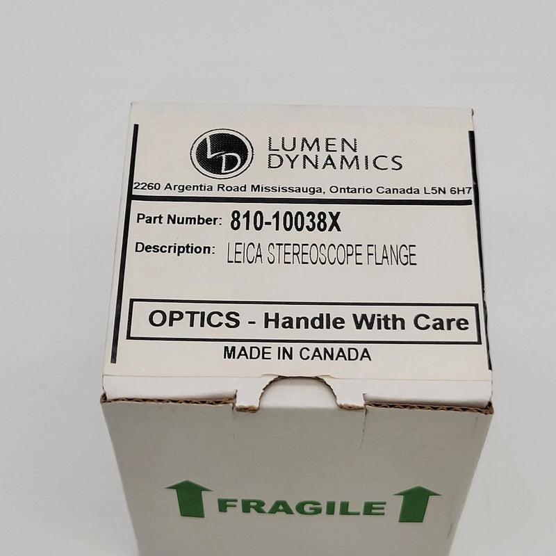 Excelitas Lumen Dynamics 810-10038X Leica Mini+ Stereoscope Flange - microscopemarketplace