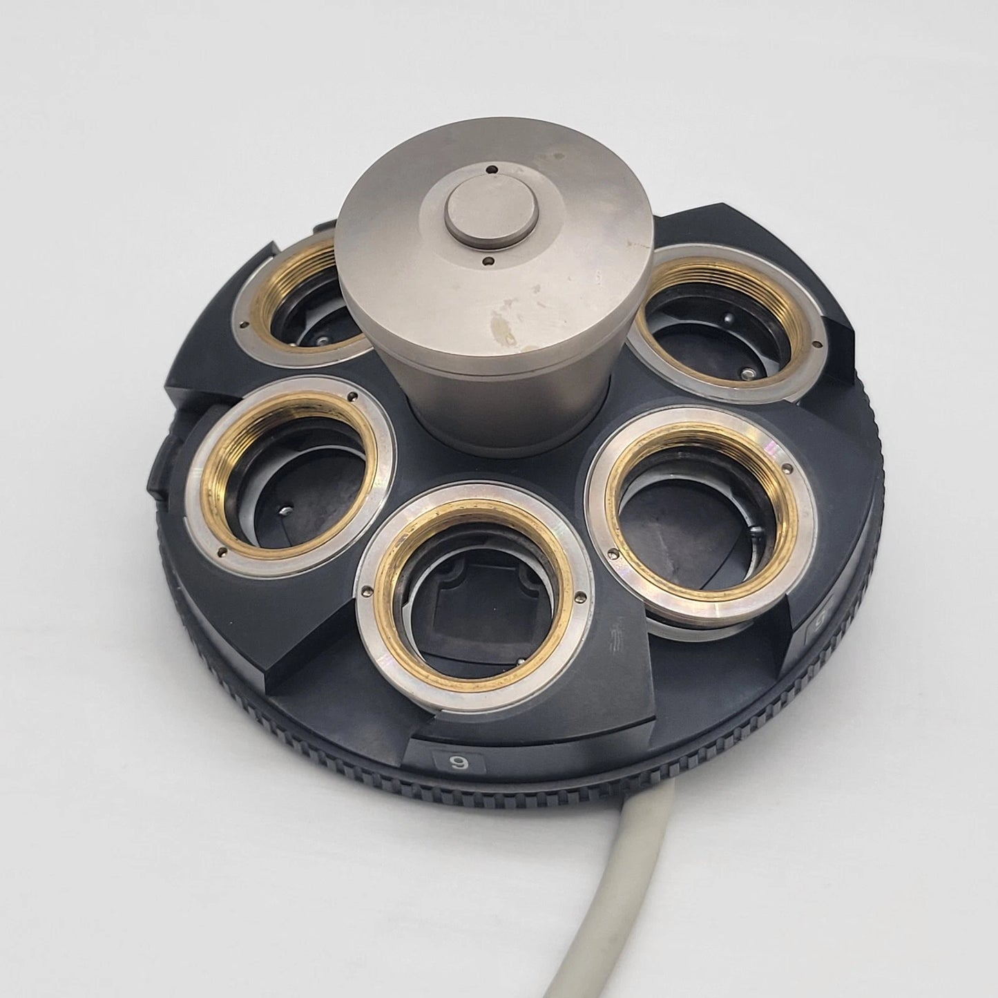 Nikon Microscope Nosepiece D-ND6-E Motorized DIC Sextuple Nosepiece - microscopemarketplace