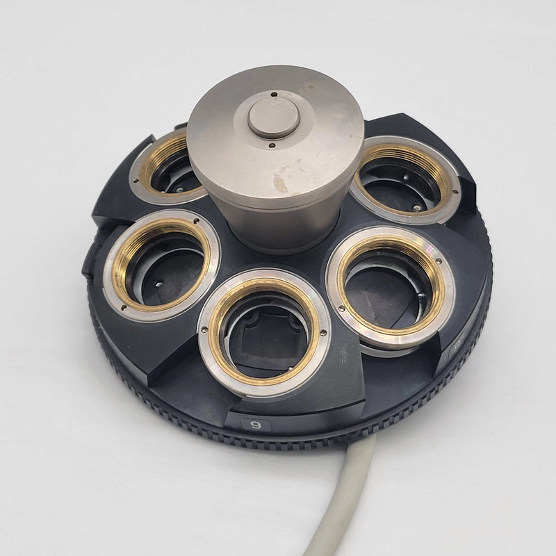 Nikon Microscope Nosepiece D-ND6-E Motorized DIC Sextuple Nosepiece - microscopemarketplace