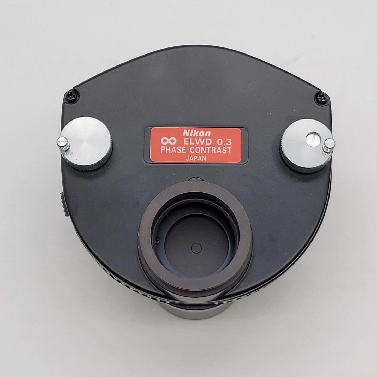 Nikon Microscope Phase Contrast Condenser ELWD 0.3 with PhL, Ph1, Ph2 - microscopemarketplace